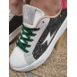 Baskets femme paillette Vanessa Wu Nancy noires