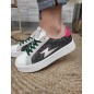 Baskets femme paillette Vanessa Wu Nancy noires