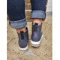 Baskets montantes femme Kaporal Tattoo bleues Baskets montantes femme Kaporal Tattoo bleues