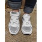 Baskets sportswear femme Pepe Jeans dave shine blanches