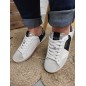Baskets cuir femme Pepe Jeans lane glam blanches Baskets cuir femme Pepe Jeans lane glam blanches