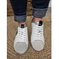 Baskets cuir femme Pepe Jeans lane glam blanches Baskets cuir femme Pepe Jeans lane glam blanches