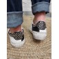 Baskets cuir femme Pepe Jeans lane glam blanches Baskets cuir femme Pepe Jeans lane glam blanches