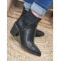 Bottines talon femme LPB janka noires