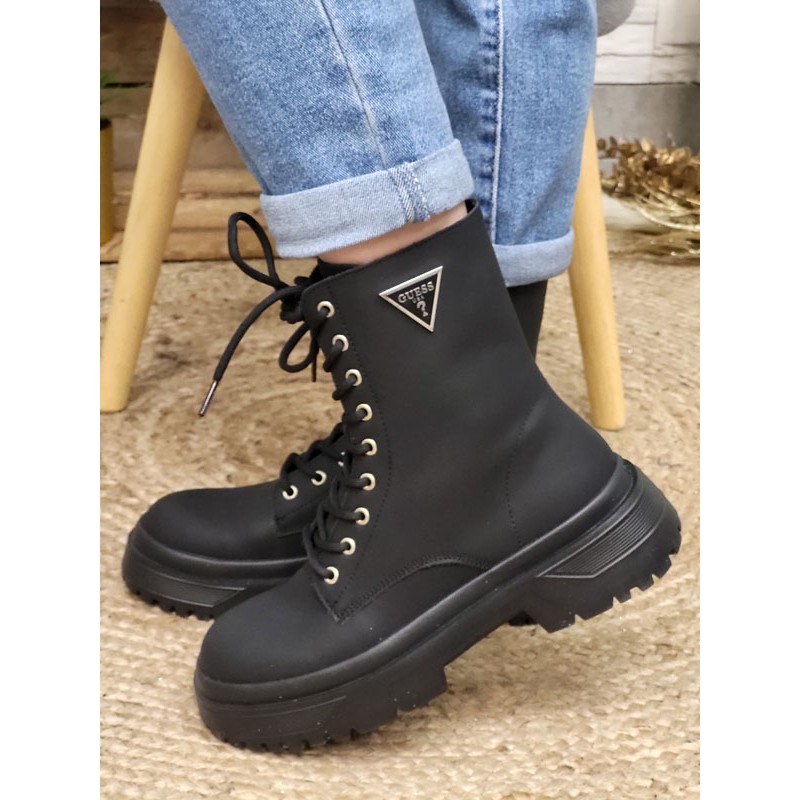 Bottines femme Guess Pamya noires
