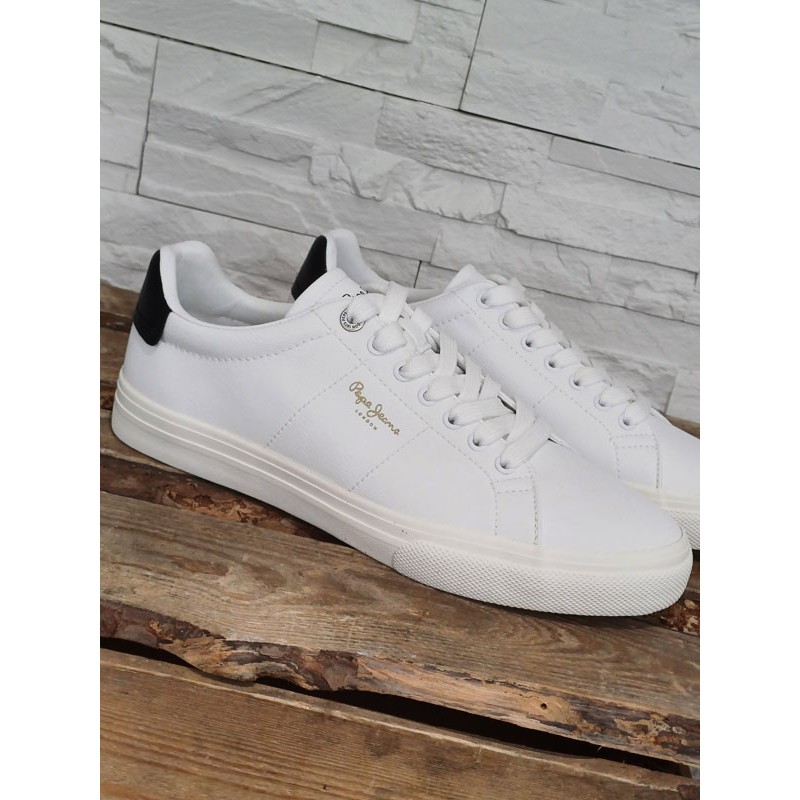 Baskets homme Pepe Jeans Kenton fresh blanches Baskets homme Pepe Jeans Kenton fresh blanches