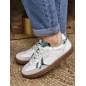 Baskets femme cuir Pepe Jeans Ball rise blanches Baskets femme cuir Pepe Jeans Ball rise blanches