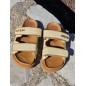 Mules femme Guess Fadeliza beige paille Mules femme Guess Fadeliza beige paille