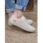 Baskets espadrille brillante femme LPB Fania beiges
