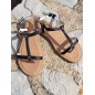 Sandales femme LPB Bulle noires