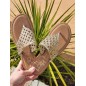 Tongs femme LPB Loane dorées