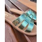 Mules femme LPB Lina vert d'eau