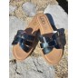 Mules femme LPB Lina noires