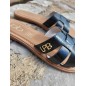 Mules femme LPB Lina noires