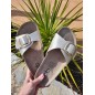 Mules femme LPB Fleurice dorées