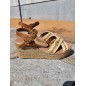 Sandales femme compensées LPB Lylia camel Sandales femme compensées LPB Lylia camel