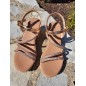 Sandales femme compensées LPB Loreva rose gold Sandales femme compensées LPB Loreva rose gold