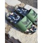 Claquettes homme Kaporal Becal kaki