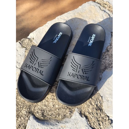 Claquettes homme Kaporal Bapo noires