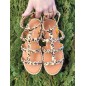 Sandales femme clou Ellie léopard Sandales femme clou Ellie léopard
