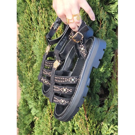 Sandales femme Wilo noires