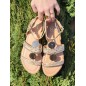 Sandales femme Amanda beiges