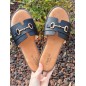 Mules femme Tiffany noires
