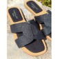 Mules femme Lana noires