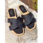 Mules femme Lana noires