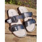 Mules femme Maria bronze
