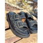 Mules femme Manon noires