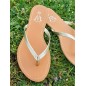 Tongs femme Eliane dorées