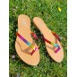 Tongs femme Eliane multicolores