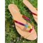 Tongs femme Eliane multicolores