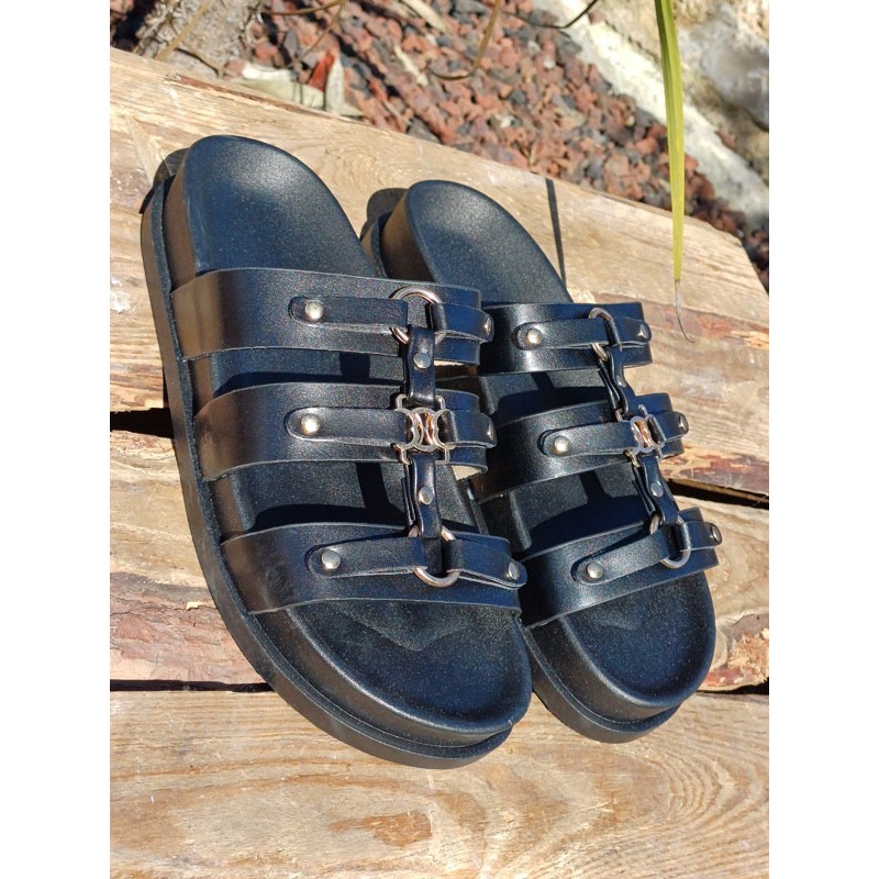 Mules femme Manissa noires