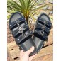 Mules femme Manissa noires