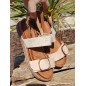 Sandales femme Lizon beiges Sandales femme Lizon beiges