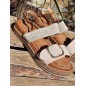 Sandales femme Lizon beiges Sandales femme Lizon beiges
