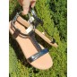 Sandales femme LPB Lie noires