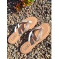 Tongs femme LPB Izel bronze
