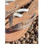 Tongs femme LPB Izel bronze
