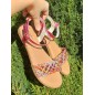 Sandales femme LPB Laya multicolores