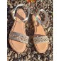 Sandales femme LPB Laya dorées