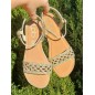Sandales femme LPB Laya dorées