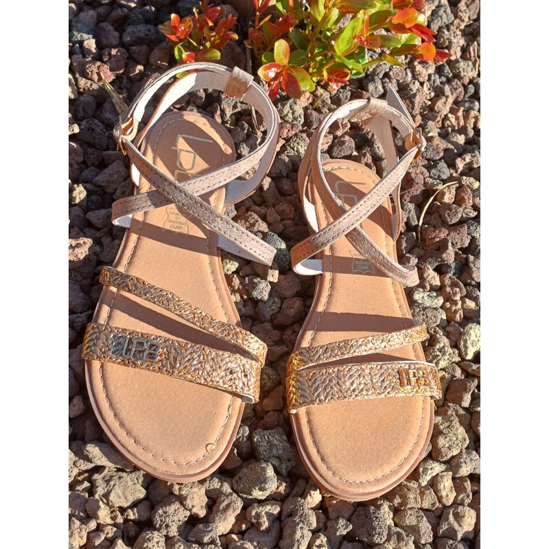 Sandales femme LPB Loa bronze