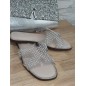 Mules femme Eliza transparentes