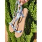 Sandales femme LPB Bulle bleues