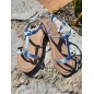 Sandales femme LPB Bulle bleues