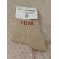 Chaussettes à paillettes "relou" dorées