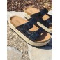 Mules femme Isalia noires